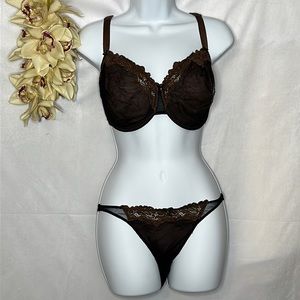 Whimsy 38ddd bra and medium panty set
